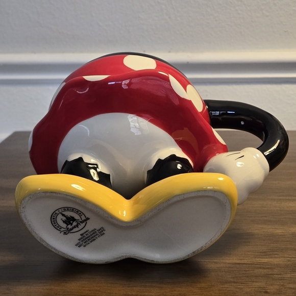 DISNEY PARKS Mickey and Minnie Mouse HALF BODY MUGS Authentic Original Set (2) - Picture 14 of 15